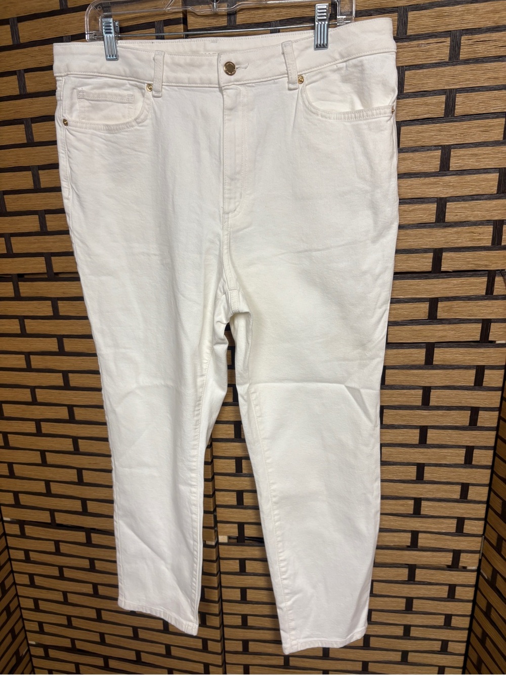 Michael kors white jeans size 14